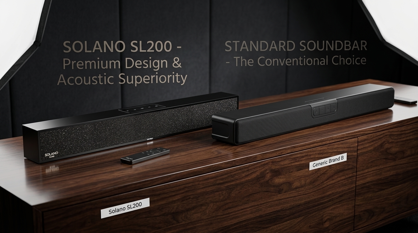 Solano SL200 Soundbar System Review: Architectural Acoustic Power Tested